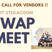 Call for vendors wording with image of reenactors