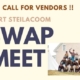 Call for vendors wording with image of reenactors